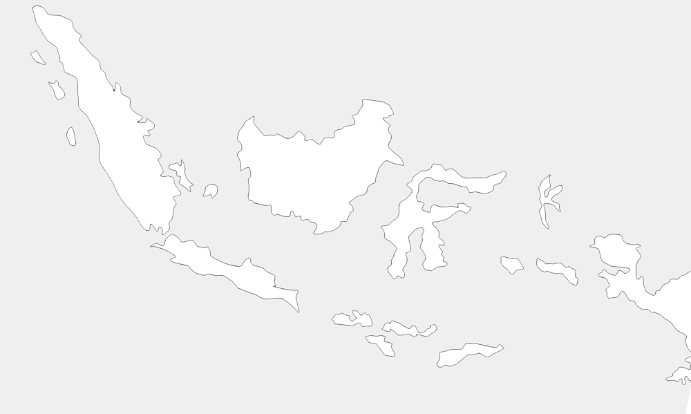 Bamboo / Braided Bamboo / Brushed Metal / Acacia / - Indonesia Map (1000x599), Png Download