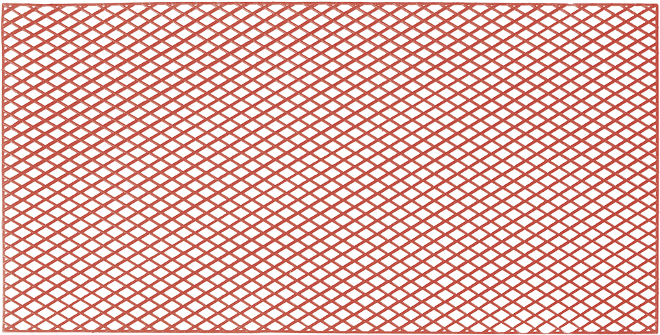 Iv1250000 Yeti Wax, Grid Diagonal, Red, - Rubber Mat For Tray (1000x518), Png Download