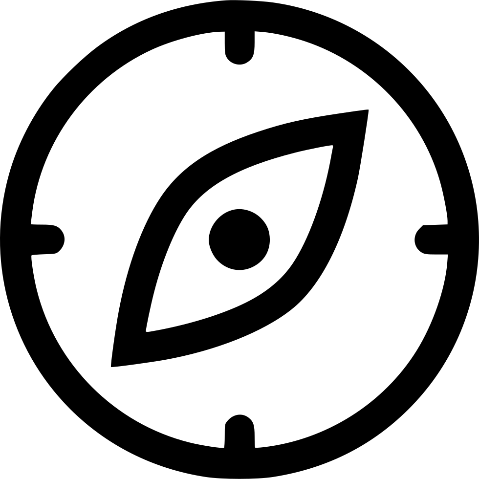 Compass Direction North - Phone Logo Png Transparent Background (980x980), Png Download