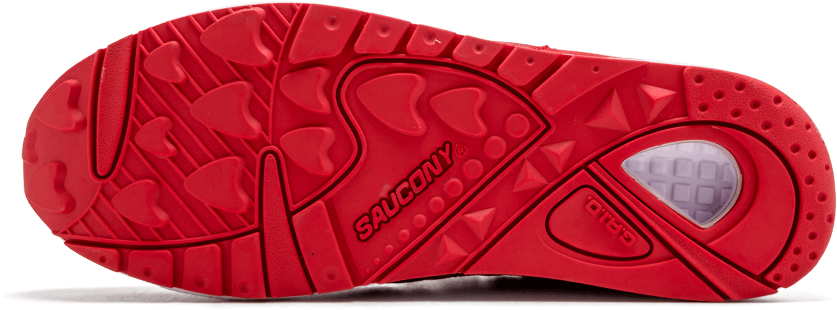 X Saucony Grid 9000 "red Noise" - Sneakers (1000x600), Png Download