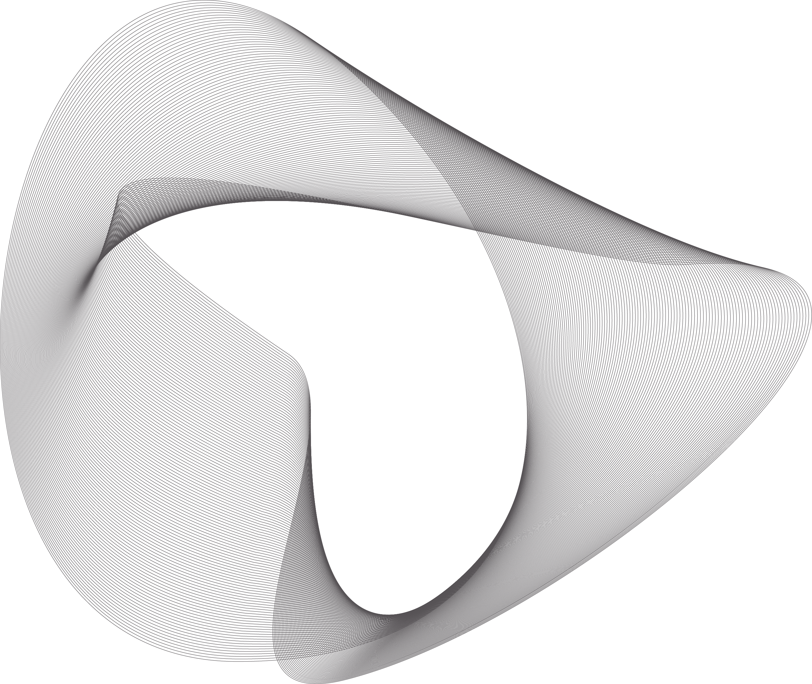 Contour Line 2 - Silver (2700x2273), Png Download