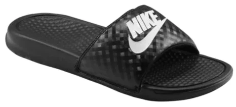 transparent nike slides