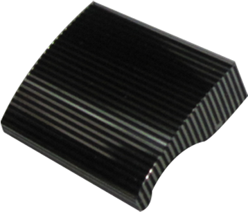 Black Color With Silver Lines Finish - Ipad (500x500), Png Download