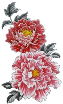 Japanese Designs Png Transparent Picture - Japanese Flower Tattoo Png (770x450), Png Download