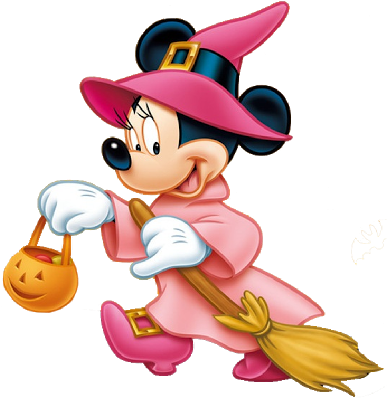 Found On Google From Thetomatos - Minnie Mouse Halloween (400x400), Png Download