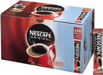 Nescafé Original Sachets 200 X - Nescafe Original Sachet (380x380), Png Download