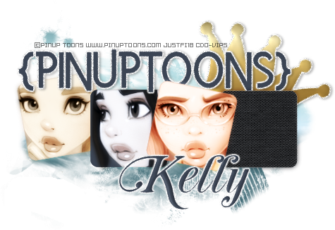 Pinup Toons Girls - Pin-up Model (475x326), Png Download