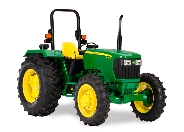 John Deere Tractor Clipart Hostted - John Deere 5065e 4wd (642x462), Png Download