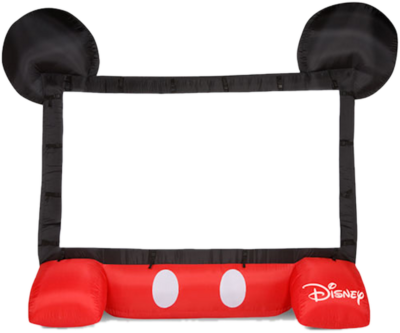 Mickey Mouse Flat Screen Tv - Disney (400x333), Png Download