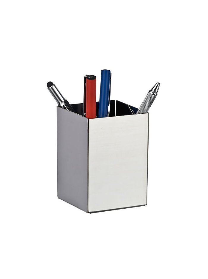 Pen Cup Rom, Silver - Pen (700x940), Png Download