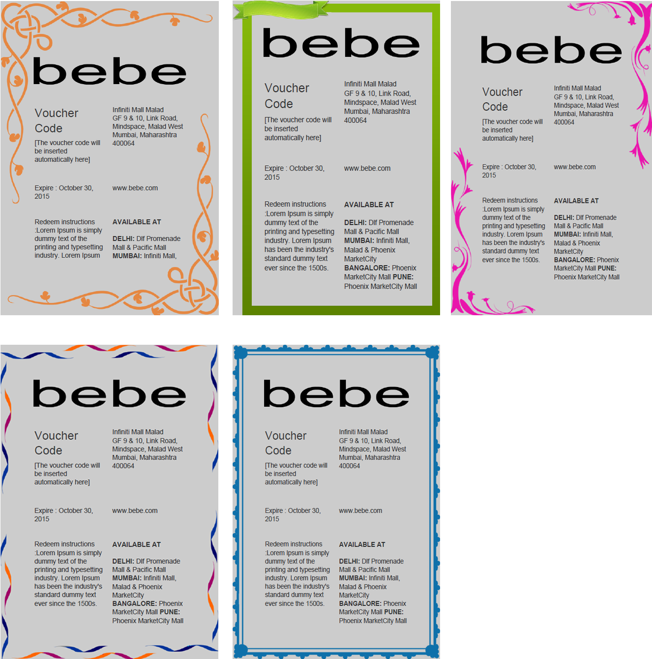 Voucher Templates - Adventures In The Realm [book] (1325x1350), Png Download