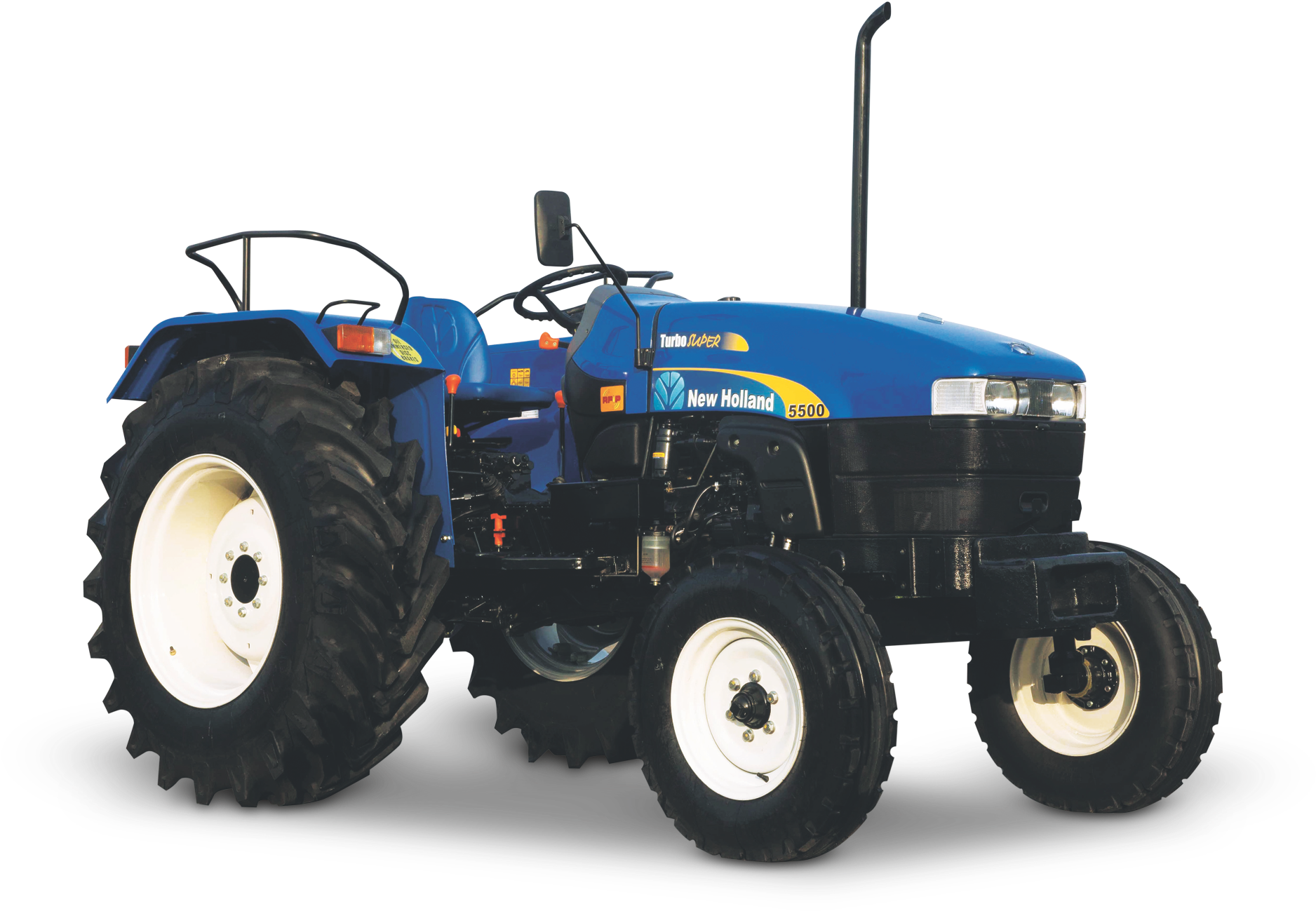 5500 Turbo Super 55 Hp Cat Engine Tractor - New Holland 3037 Tractor (2100x1458), Png Download