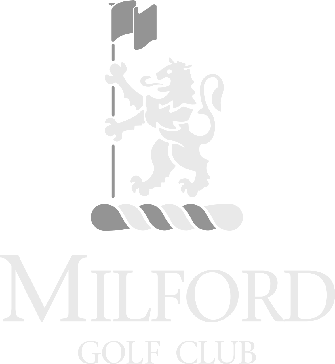 Crown Golf - Milford Golf Club (2708x1300), Png Download