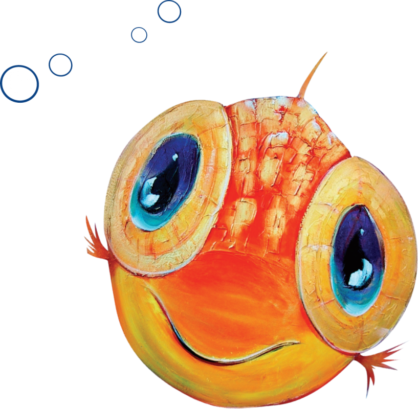 Big-fish - Tracey Keller Gallery (817x800), Png Download