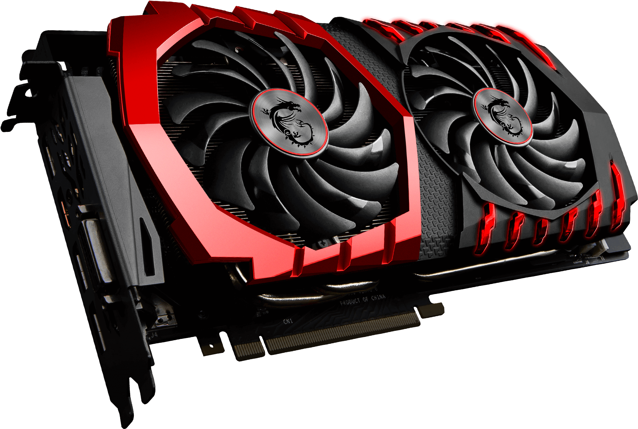 You'll Enjoy The Best In Game Performance While The - Msi Gtx 1060 X 6g Gaming (2125x1479), Png Download