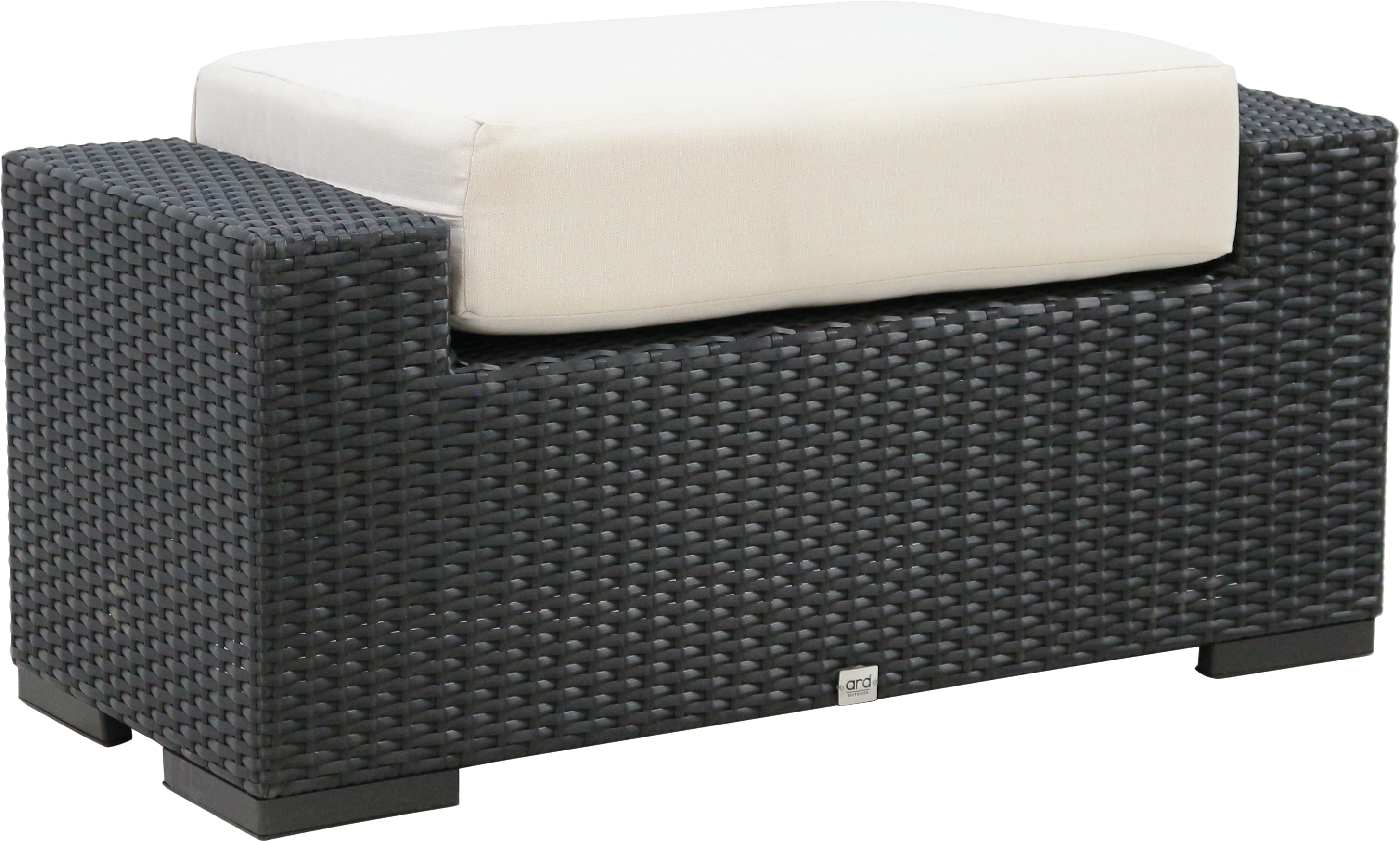 Berkeley Lounge Ottoman - Non Heating Titanium Cool Pool Blanket (3136x1892), Png Download