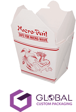 Custom Printed Chinese Food Packaging Boxes - Muffin Packaging (400x400), Png Download