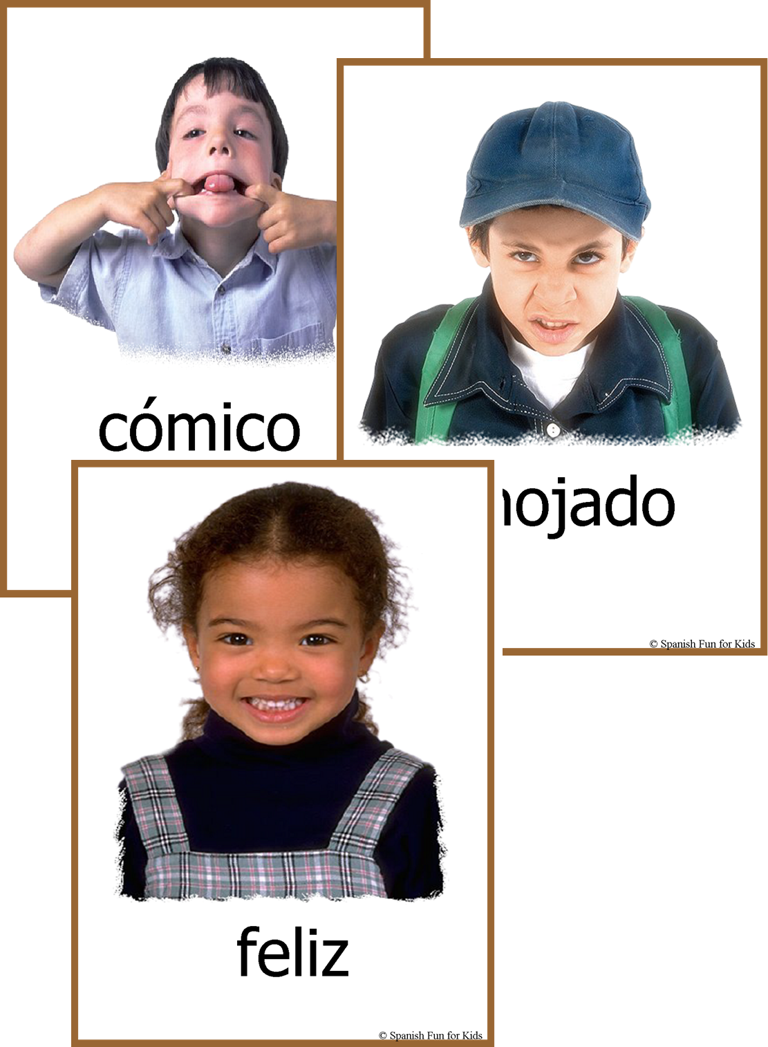 Flash Cards -las Emociones - Toddler (1111x1514), Png Download