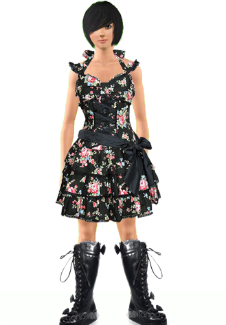 Dresseditsim - Girl (328x500), Png Download
