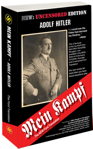 Cbooks - Mein Kampf - Mein Kampf - The Ford Translation By Adolf Hitler (379x600), Png Download