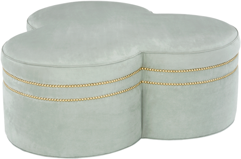155 Clover Ottoman - Ottoman (960x641), Png Download