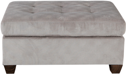 Image For Fabric Ottoman - Ottoman (519x804), Png Download