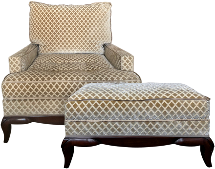 Nancy Corzine - Club Chair (736x460), Png Download