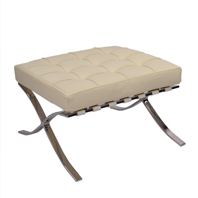 Rohe Barcelona Ottoman Cream - Barcelona (750x750), Png Download