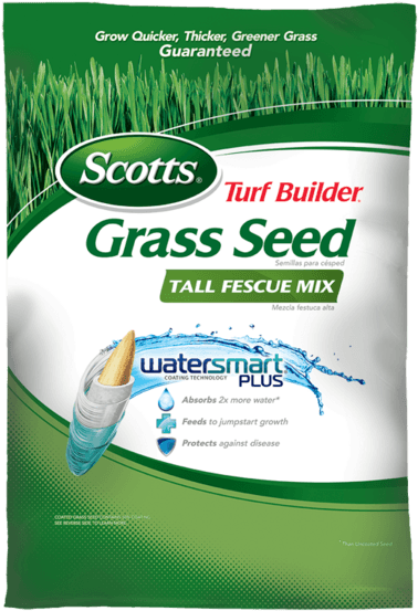 Scotts Turf Builder Tall Fescue Grass Seed Mix Review - Scotts Lawns Turf Builder Sun & Shade Grass Seed (425x600), Png Download