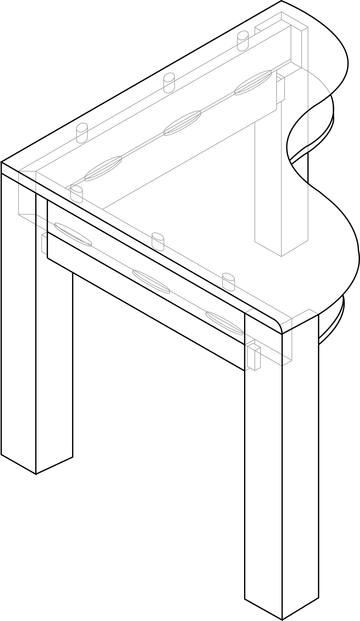 Piano Stool And Joints Wood - Coffee Table (1214x2096), Png Download