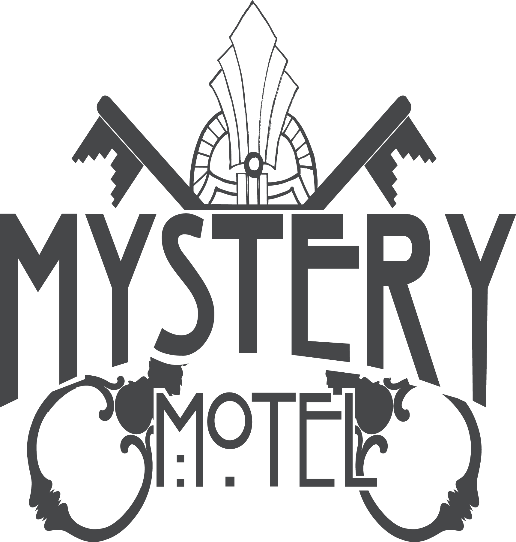 Logo Llaves - Mystery Motel Murcia - Escape Room- (1721x1805), Png Download