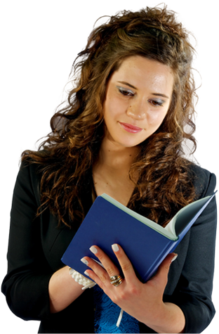 Estudiante-guide - Estudiante Señalando Png (362x476), Png Download