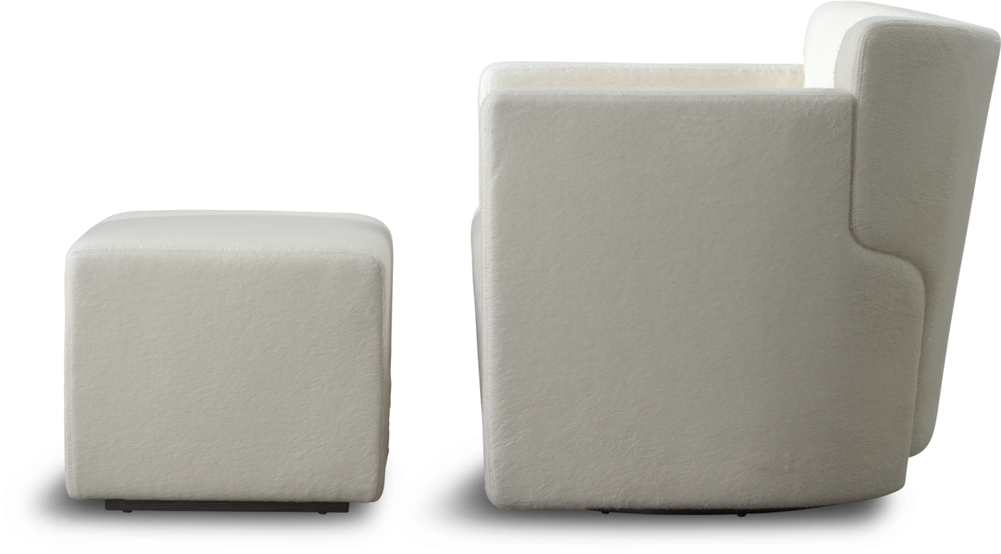 Ch 15 113 Maras Chair Ottoman - Club Chair (2000x1000), Png Download