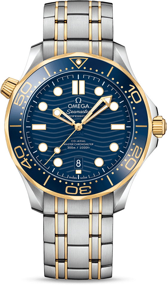 Diver 300m Omega Co-axial Master Chronometer 42 Mm - Omega 210.30 42.20 01.001 (800x1100), Png Download