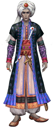 M Ottoman Costume - Ottoman Costume (258x535), Png Download