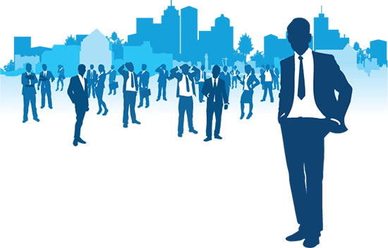 Городской Бизнес-форум Проведут В Ставрополе - Business People Background Png (550x352), Png Download