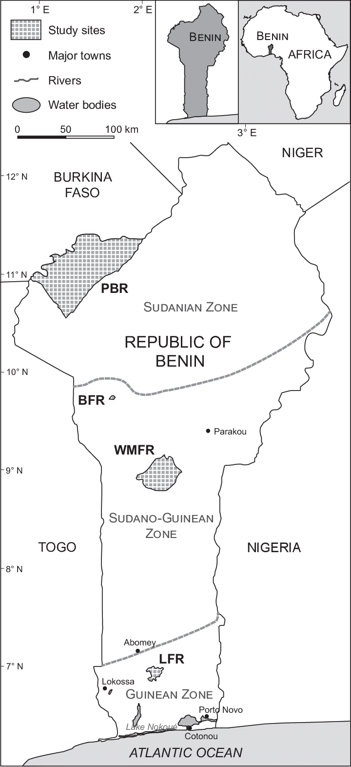 Location Of The Benin Republic Within Africa And Of - Diagram (720x1571), Png Download