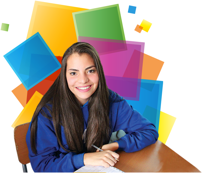 Secundaria - Estudiante De Secundaria Png (676x578), Png Download