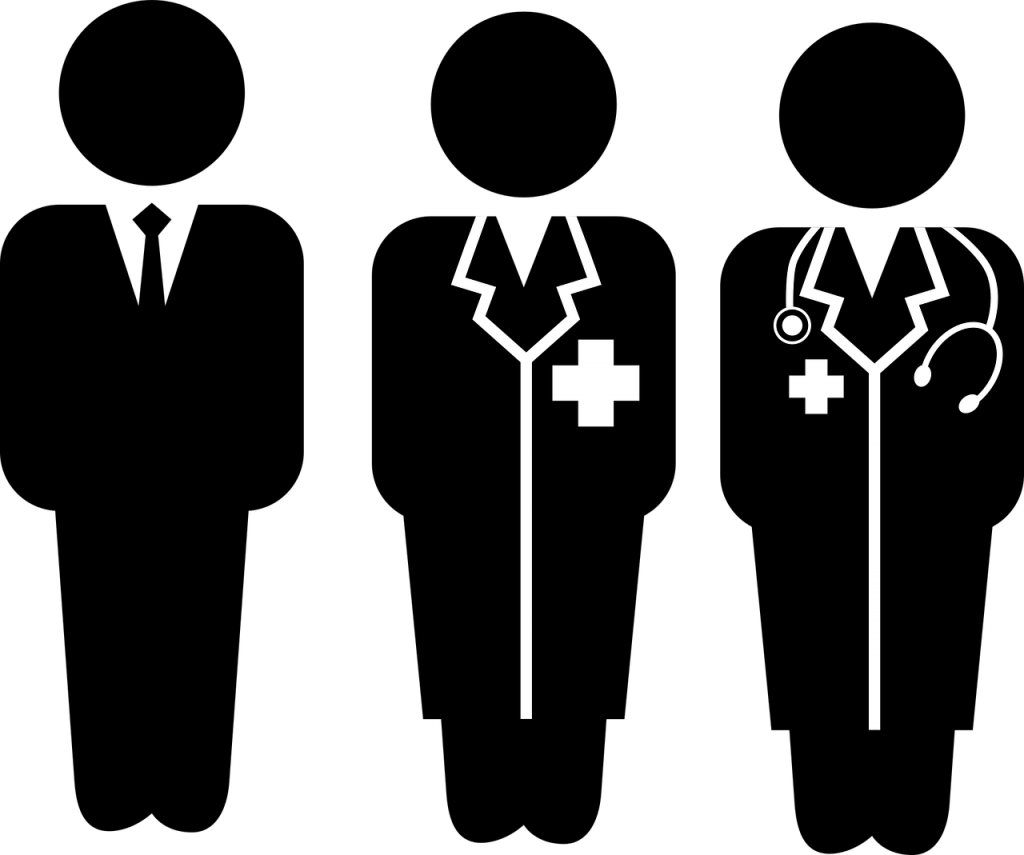 Professionals Benefit From A Professional Corporation - Doctor Silhouette (1024x855), Png Download