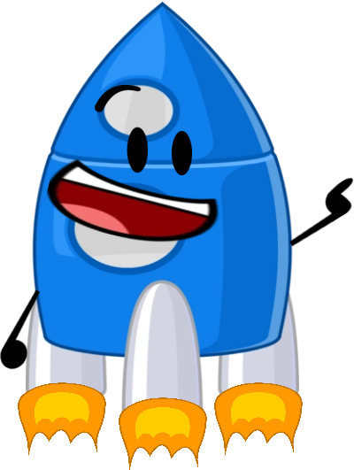 Rocket (400x531), Png Download