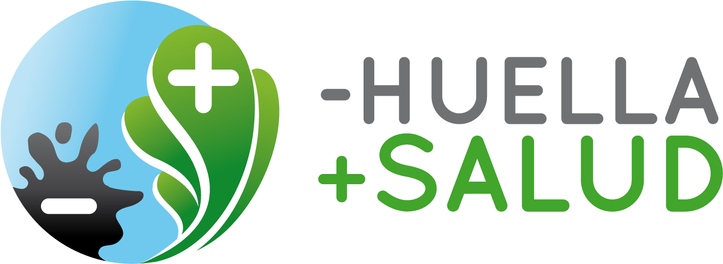 Logo Huella - Red Global De Hospitales Verdes Y Saludables (1468x567), Png Download