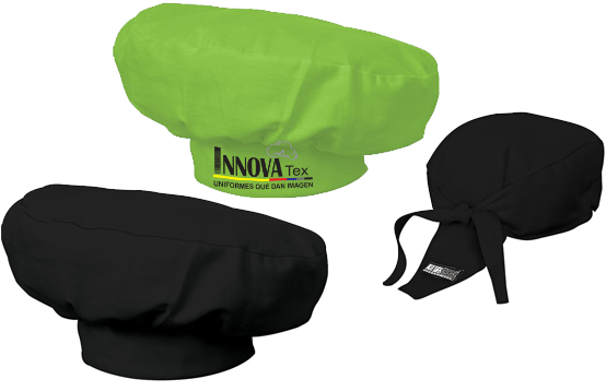 Gorra Gorro Chef Bucanero Queretaro Innovatex - Bonnet (1000x400), Png Download