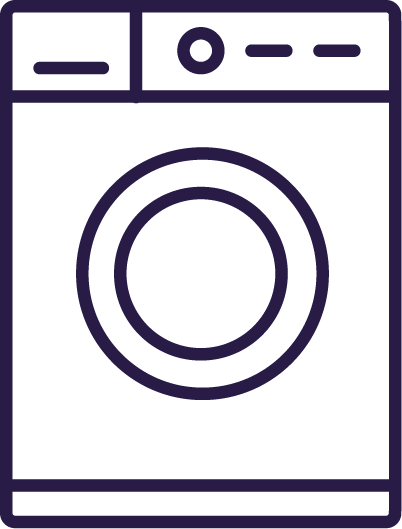 Washing Machine And Dryer Repair Icon - Circle (402x529), Png Download