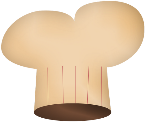 Gorros De Chef Dibujos Sin Fondo - Gorro De Chef Animado En Png (500x429), Png Download