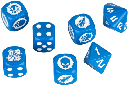Human Team Dice - New Blood Bowl Dice (650x302), Png Download