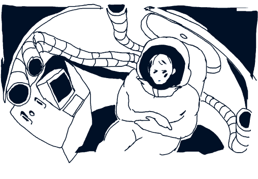 Astronauts - Illustration (800x600), Png Download