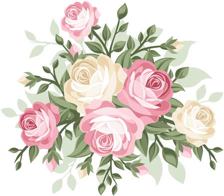 Bob Cut Mag A Mother Is - Vintage Flower Vector Png (500x442), Png Download