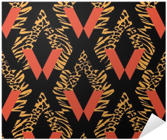 Seamless Repeating Textile, Ink Brush Strokes Pattern - Canvas (400x400), Png Download