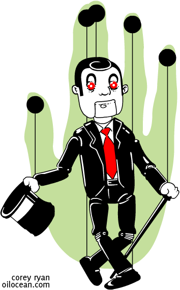 Marionette - Cartoon (354x570), Png Download