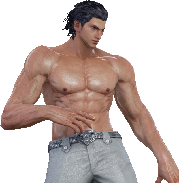 A Glimpse Of Madness Denyjin21 - Tekken 7 Jin Shirtless (640x640), Png Download